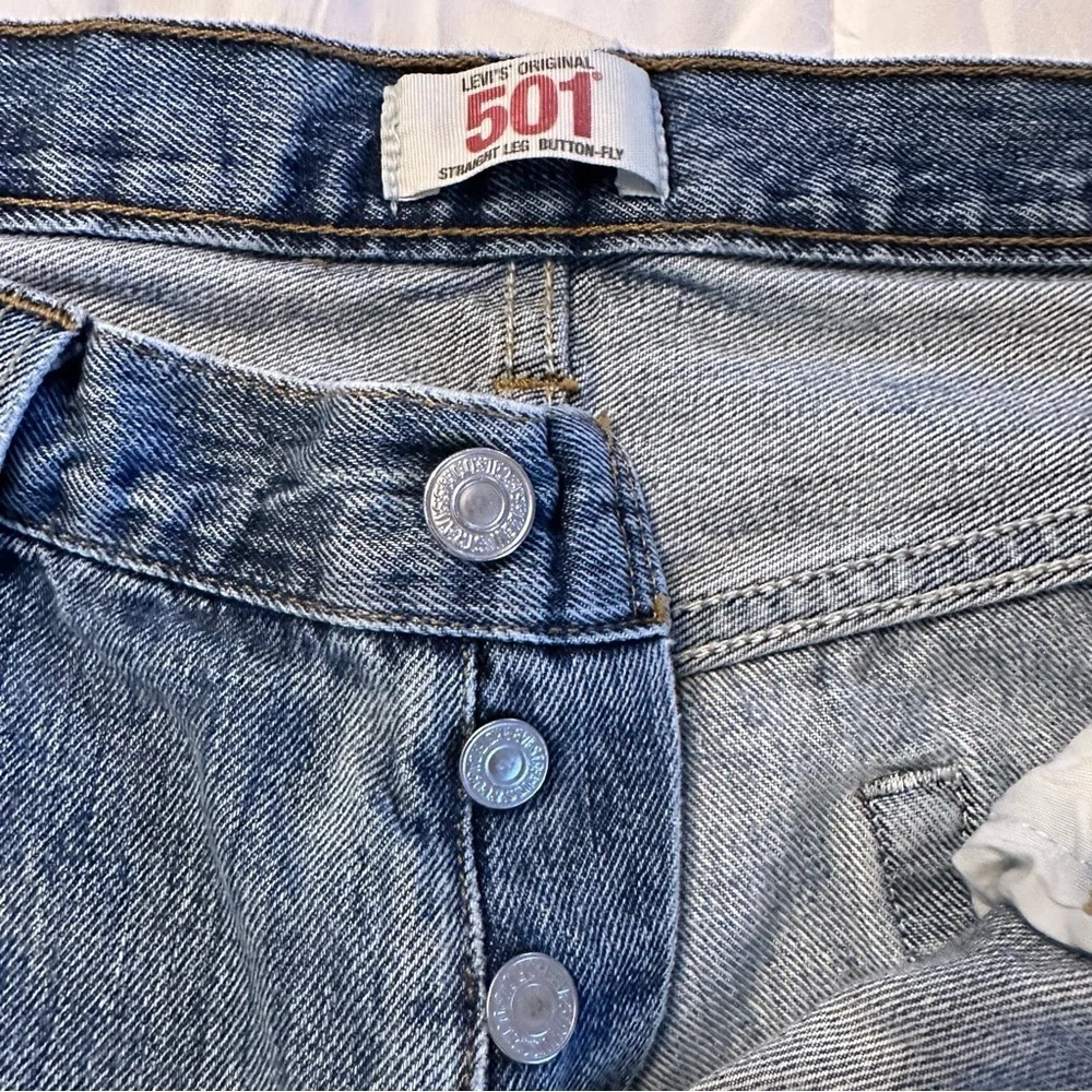 Levi's 501 cut-off jean shorts. Original Size 36